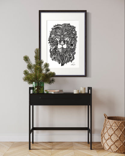 LEO The Lion Star Sign Fine Art Prints