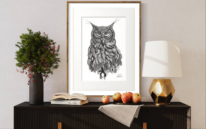 TWYLA The Owl Fine Art Prints